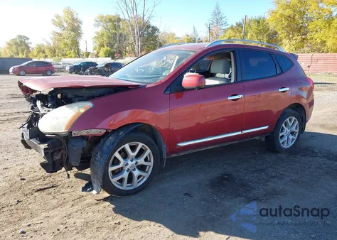 2013 Nissan Rogue Sv W/Sl Pkg from USA, damaged, VIN JN8AS5MV1DW626651